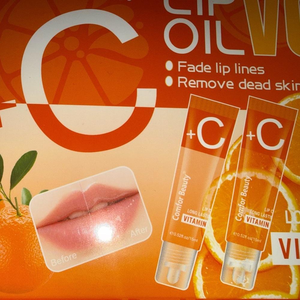 Vitamin C Lip Oil - Orange
